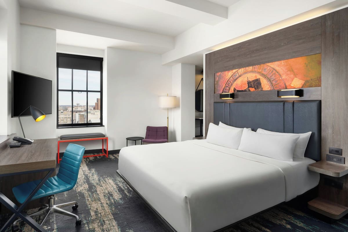 Premium bedding, in-room safe, blackout curtains, iron/ironing board