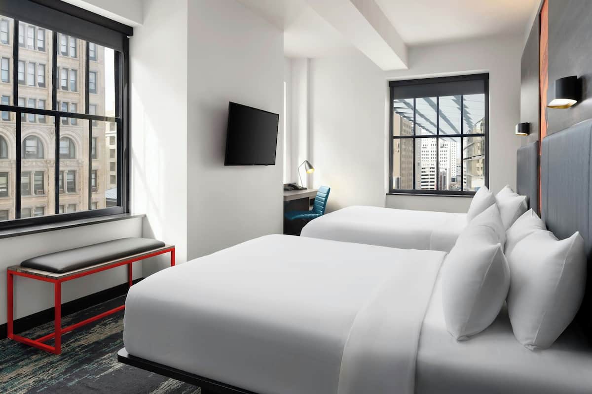 Premium bedding, in-room safe, blackout curtains, iron/ironing board