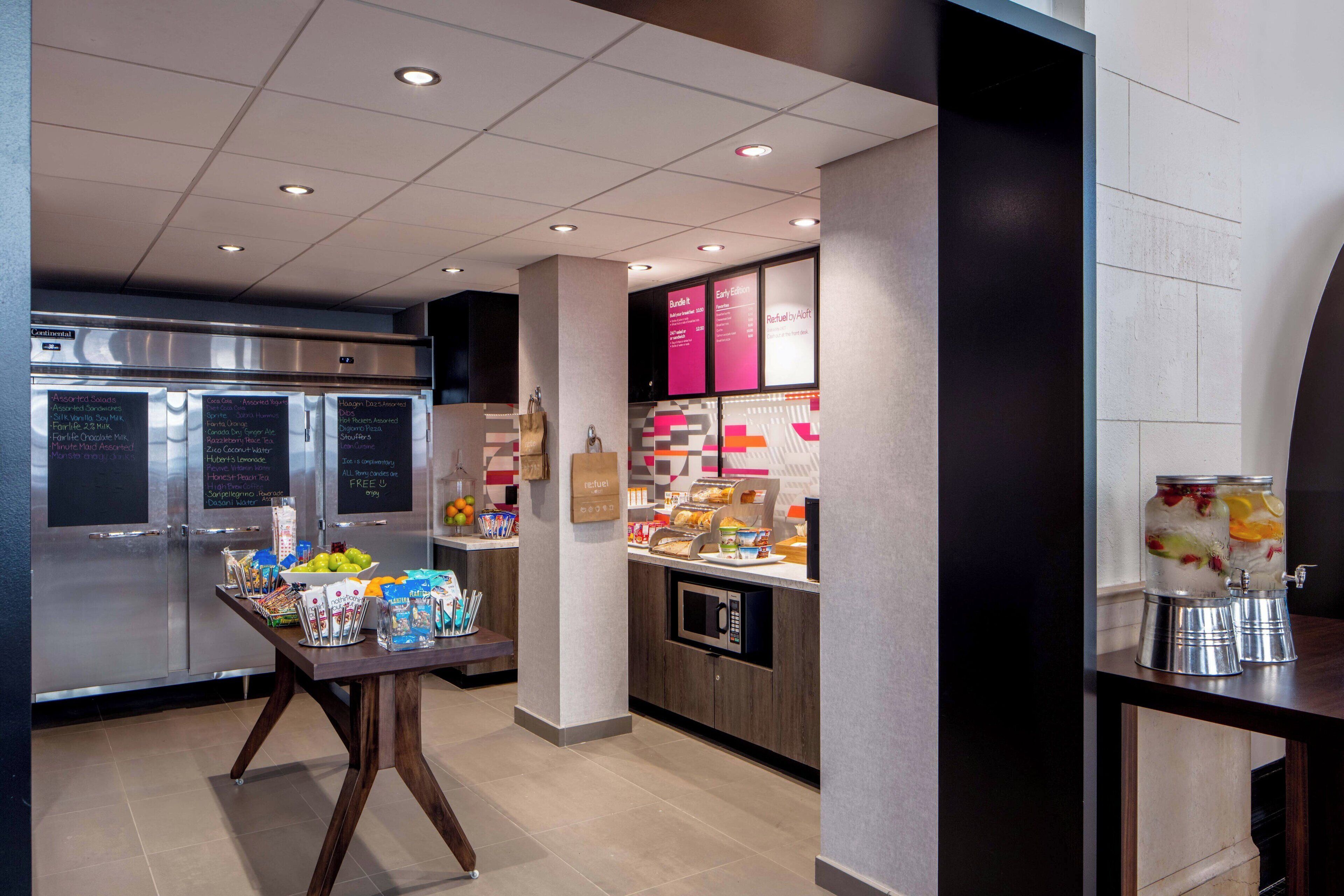 daily continental breakfast for a fee