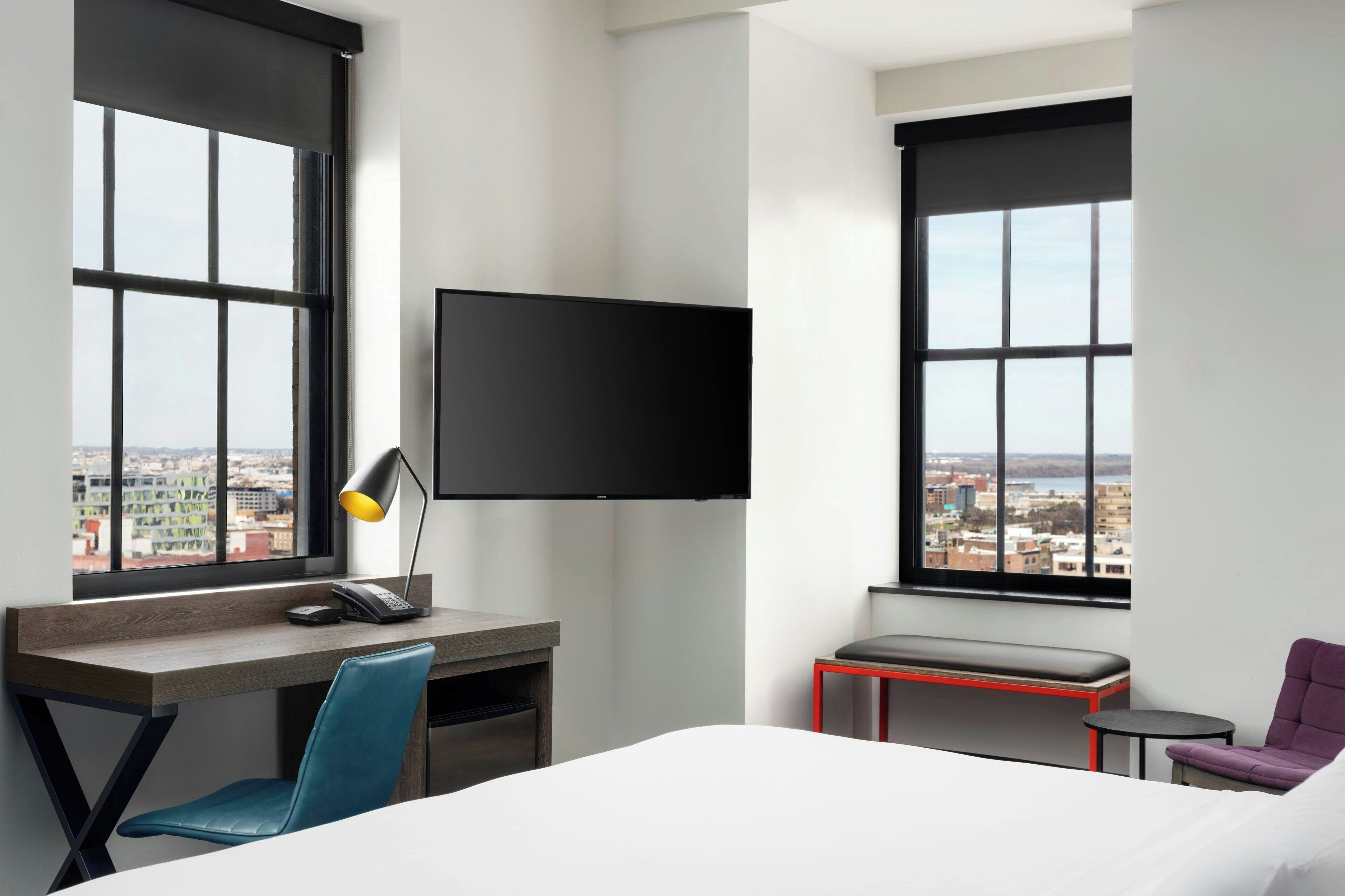 Premium bedding, in-room safe, blackout curtains, iron/ironing board