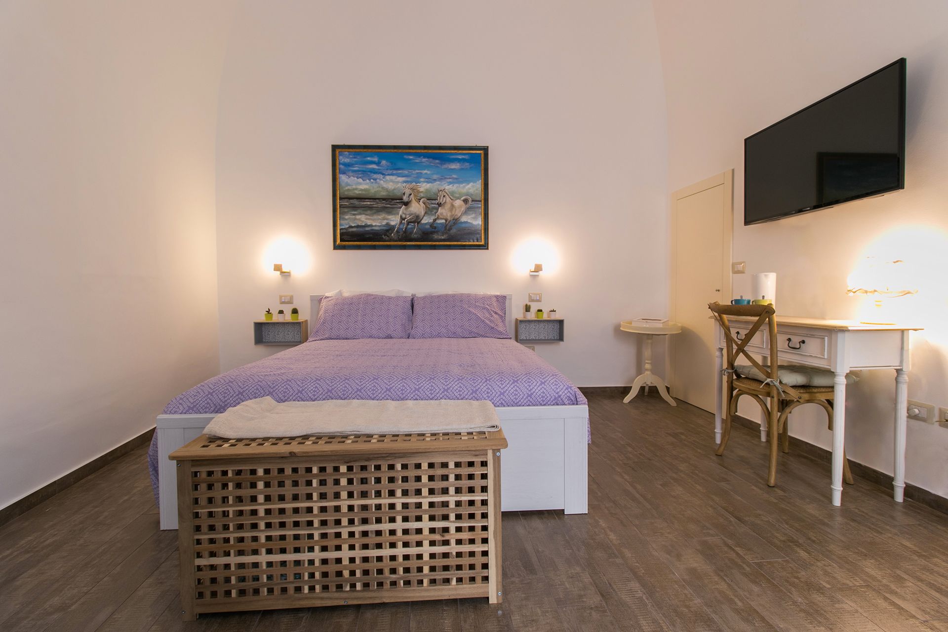 Comfort Quadruple Room | Premium bedding, desk, soundproofing, free WiFi