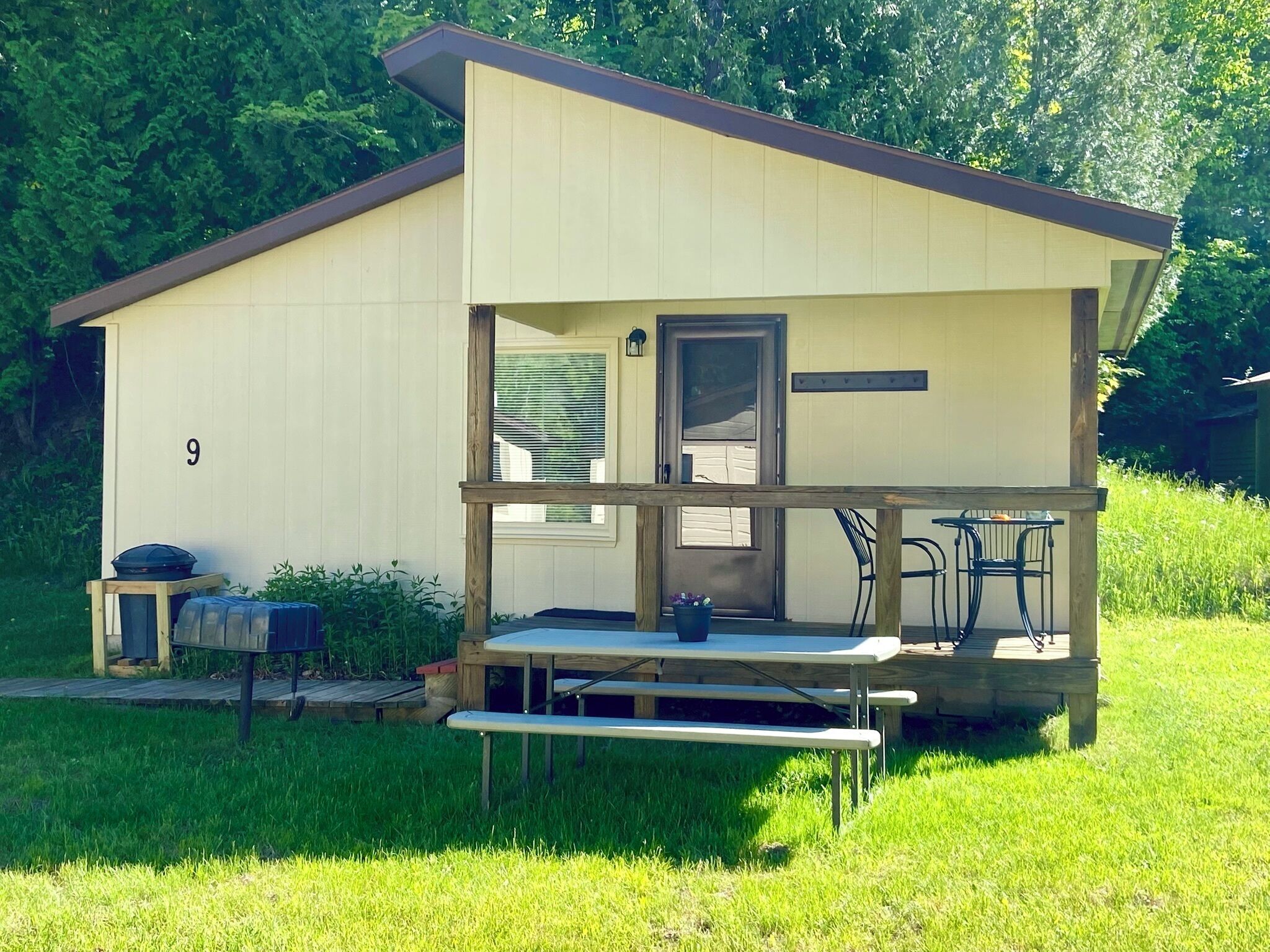 Cabin 9  | Terrace/patio