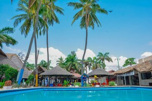 2 outdoor pools, open 8 AM to 10 PM, pool umbrellas, pool loungers - Best Western Jangwani Sea Breeze Hotel (Dar es Salaam)