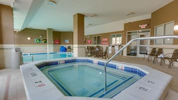 Indoor pool, outdoor pool