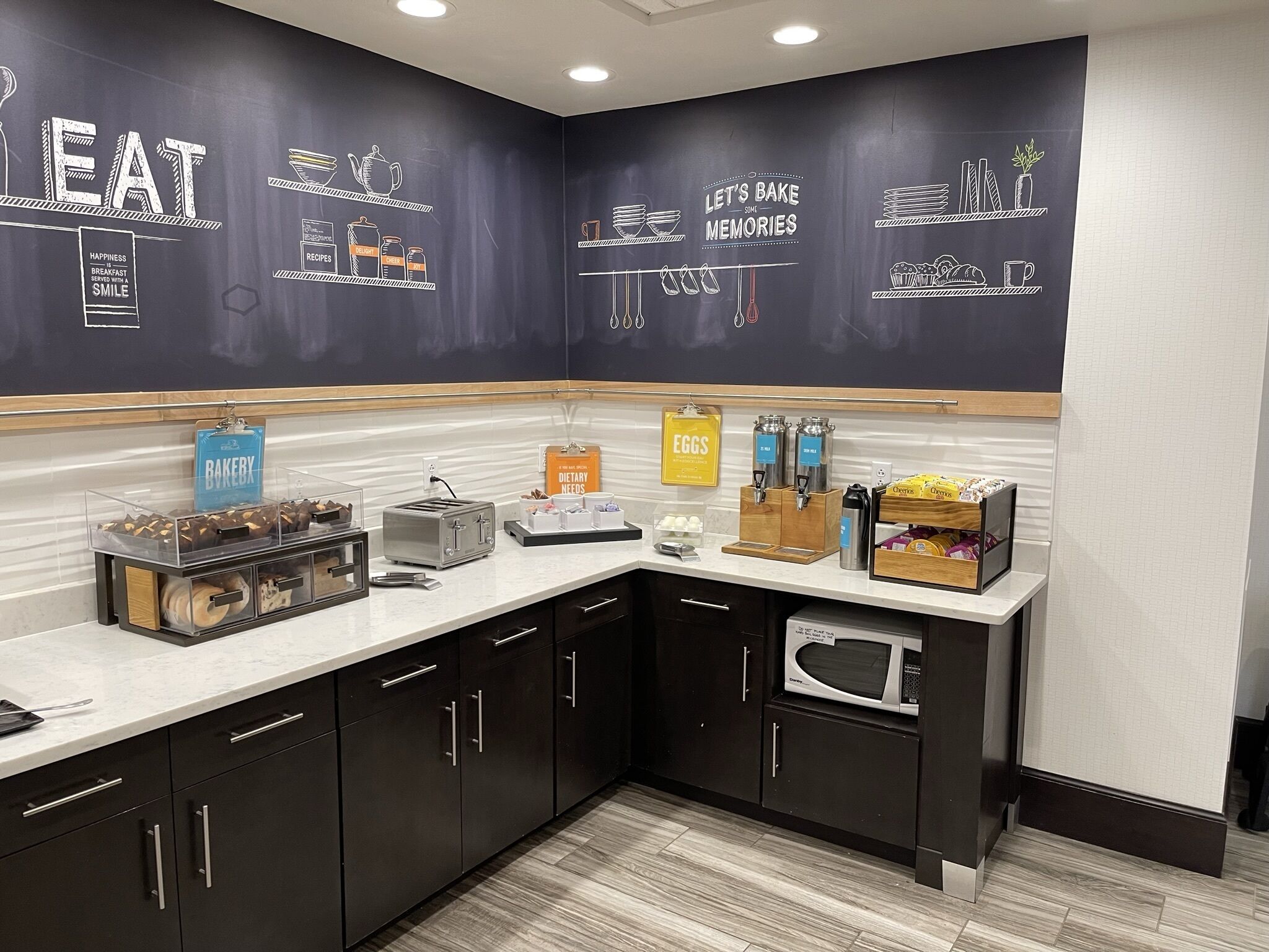 free daily on-the-go breakfast