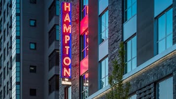 Front of property – evening/night