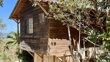 Cabaña, 1 habitación | Wifi gratis y ropa de cama