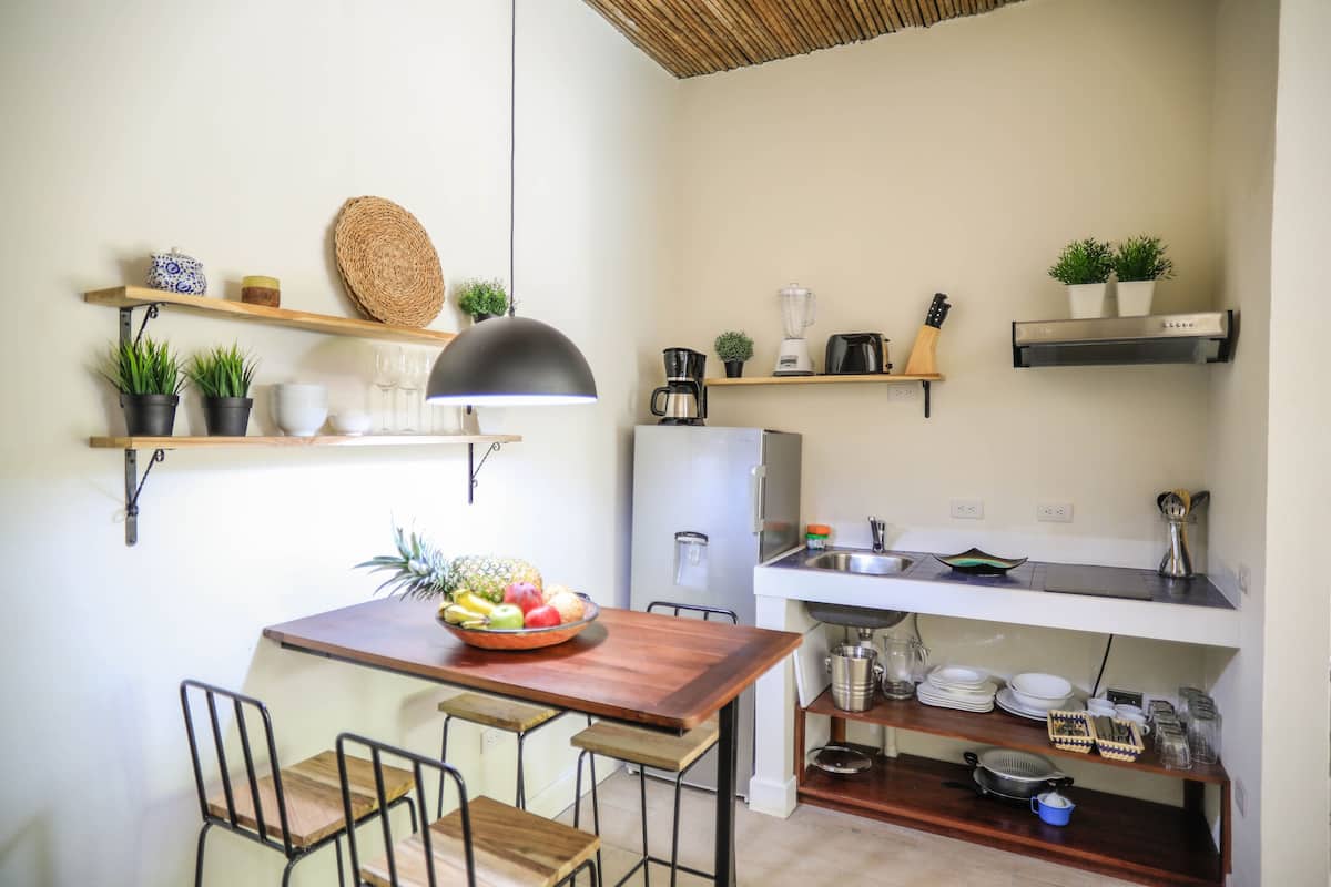 apartment | private kitchen | fridge