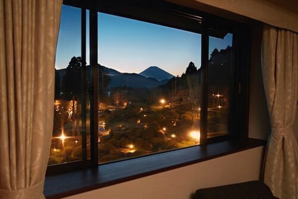 Chambre Deluxe avec lits jumeaux (4th Floor, Fuji Mountain View) | Literie de qualité supérieure, minibar, coffres-forts dans les chambres