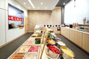 Morgenmadsbuffet hver dag mod et gebyr