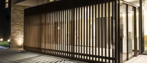 Entrada de la propiedad