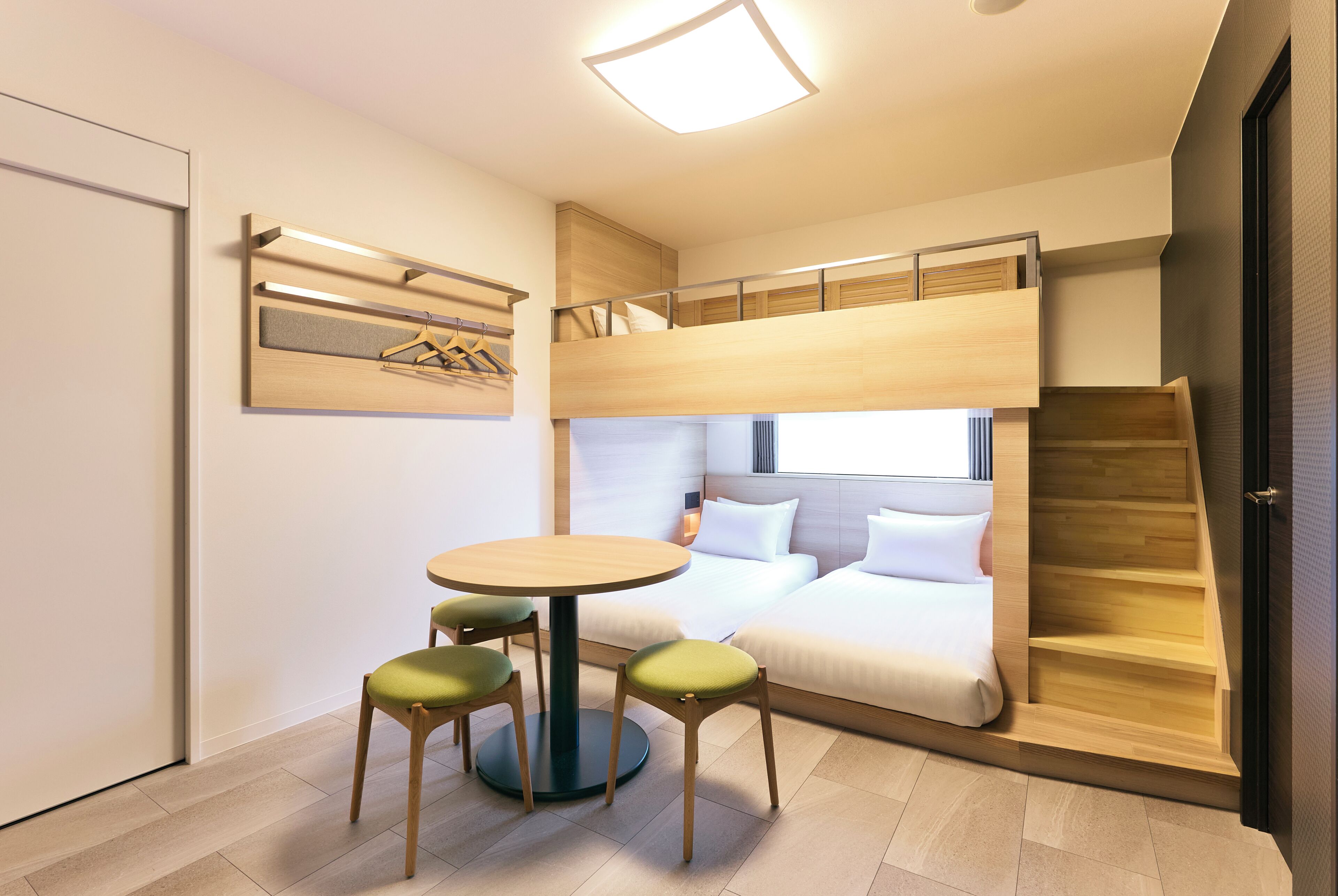 In-room safe, desk, soundproofing, iron/ironing board (on request)