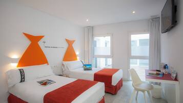 Economy Twin kamer | Uitzicht vanuit de kamer