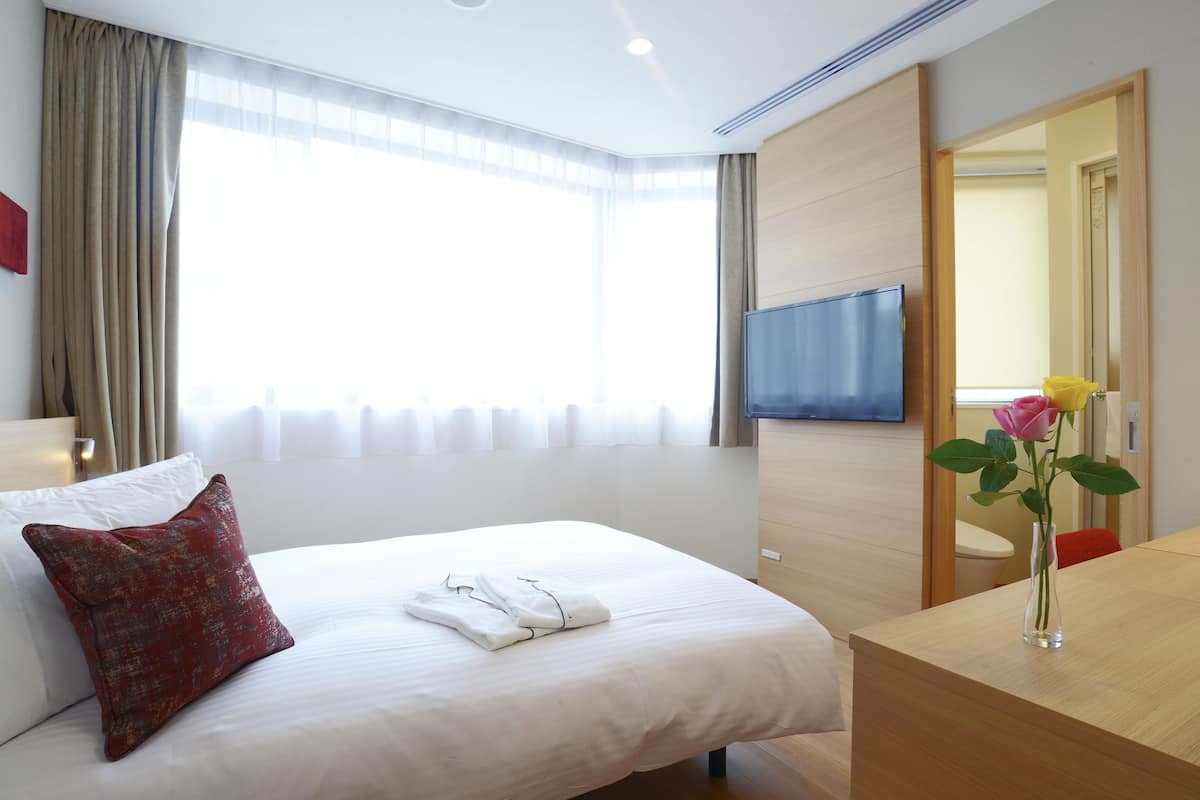 Habitación doble superior, no fumadores (Shower Booth) | Ropa de cama de alta calidad, edredones de plumas, caja fuerte