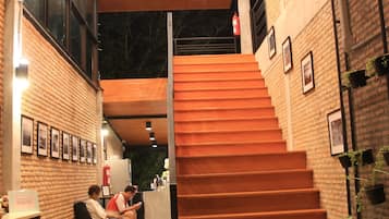 Interior entrance