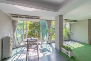 Sala de estar en el lobby