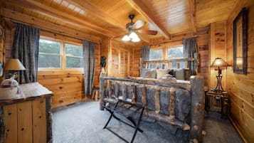 3 habitaciones, tabla de planchar con plancha y cuna de viaje