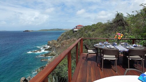 Villa Mirino - Fabulous East End Ocean Front Residenz mit herrlichem Blick. 