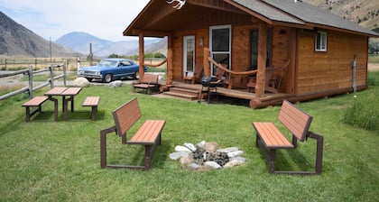Electric Peak Cabin im Yellowstone Park