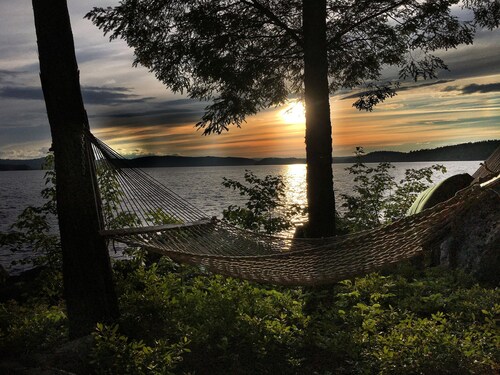 Peace and tranquility on Sebec Lake