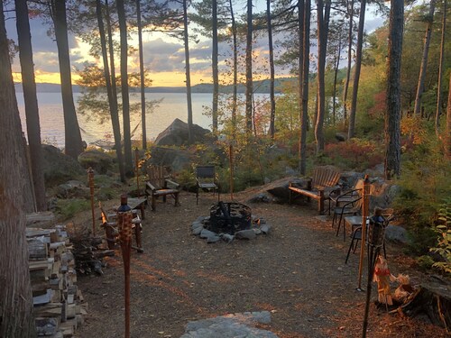 Peace and tranquility on Sebec Lake
