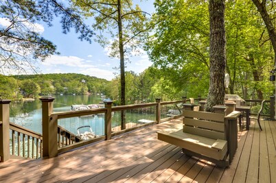 Lake Front, PETS, Theater, Dock, Swim-Fish-Boat,  Fire Pit, NEW BOAT, Pickleball