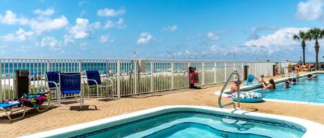 Innenpool, Außenpool