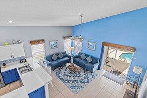 Smart TV, video game console, DVD player, table football