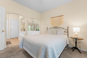 2 bedrooms, iron/ironing board, travel crib, WiFi