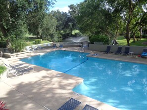 Outdoor pool - "Ultimate Getaway: 65" TV, Hot Deals! Near Beach, Pool & More Fun Awaits! (Hilton Head)