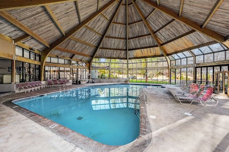 Indoor pool, a heated pool