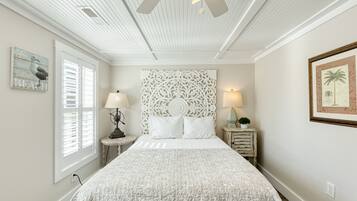 2 slaapkamers, een strijkplank/strijkijzer, wifi, beddengoed