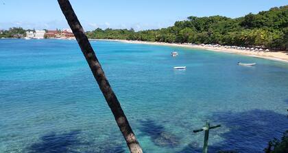 Very private apartment in downtown Sosua. Large pool. Free weekly maid service.