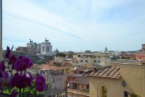 Blick von der Unterkunft