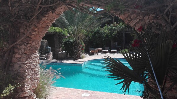 Alberca al aire libre 