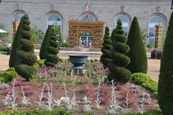 The U.S. Botanical Gardens is right next to the U.S. Capitol. Don't miss it!!!