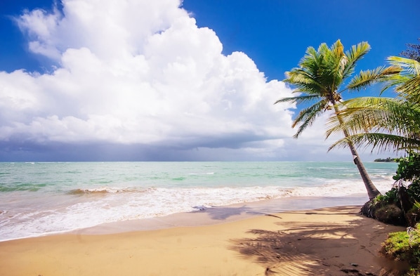 Beach nearby, beach towels