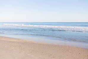On the beach