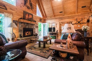 Smart-TV, Kamin, DVD-Player