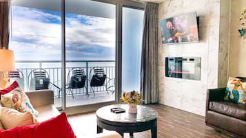 Flatskjerm-TV og DVD-spiller