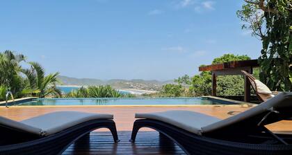 Panoramic Ocean & Beach View Vacation Home in Buzios, Brazil