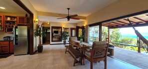 Dining - Best Ocean View,  Beach Vacation House Rental Holiday Home Buzios Brazil (Buzios)