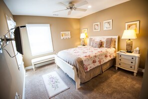 4 bedrooms, iron/ironing board, travel cot, free WiFi