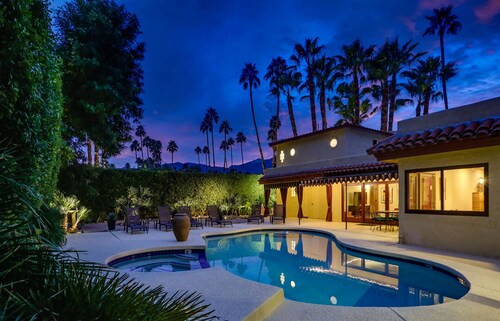  MOROCCAN POOL/SPA VILLA IN PALM SPRINGS GREAT DEEPWELL NEIGHBORHOOD
  PS ID106