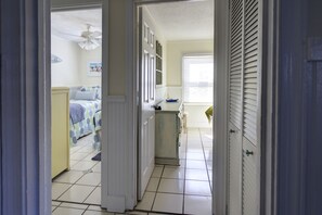 2 bedrooms, iron/ironing board, travel crib, free WiFi