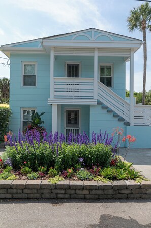 Exterior - DownStairs with Great back yard for kiddos (Folly Beach)