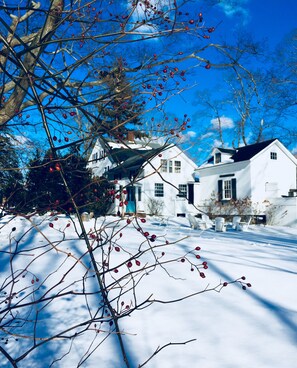 Property grounds - Capt Nathaniel Clarke Historic Homestead,Reunions, Magnificent Yard (Old Saybrook)