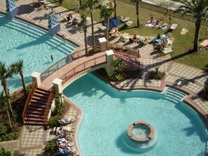 Indoor pool, a heated pool