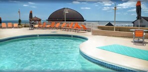 Pool - DIRECT Oceanfront on Boardwalk — July 3–6 or July 13–17, 2026 — EARLY BOOK DEAL (Atlantic City)