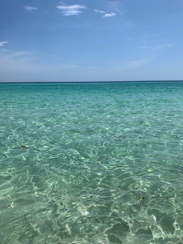 Plage à proximité, chaises longues